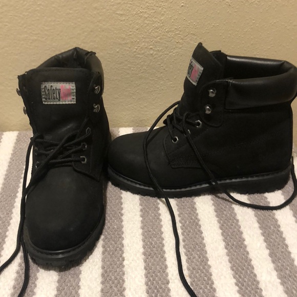 Safety Girl Shoes - Safety Girl 8.5 Women’s Steel Toe Work Boots